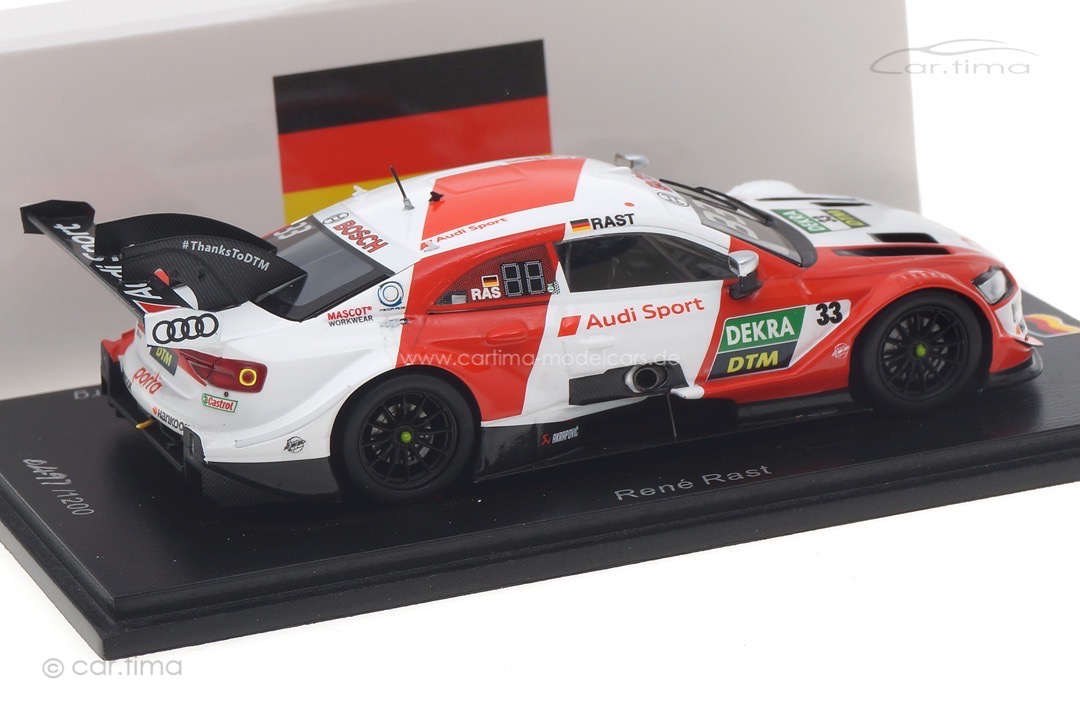 Audi RS5 DTM Champion 2020 René Rast Spark 1:43 SG652 Audi RS5 DTM Champion 2020 René Rast Spark 1:43 SG652