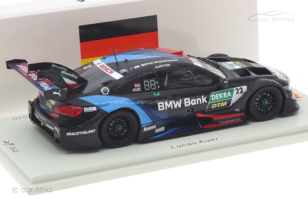 BMW M4 DTM Hockenheim 2020 Lucas Auer Spark 1:43 SG663