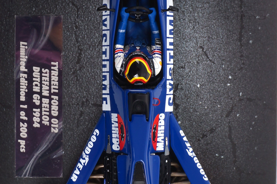 Tyrrell 012 Ford Dutch GP 1984 Stefan Bellof Minichamps 1:18 147840604 Tyrrell 012 Ford Dutch GP 1984 Stefan Bellof Minichamps 1:18 147840604