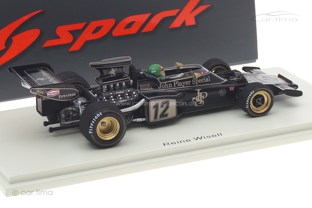 Lotus 72D GP USA 1972 Reine Wisell Spark 1:43 S7295 Lotus 72D GP USA 1972 Reine Wisell Spark 1:43 S7295
