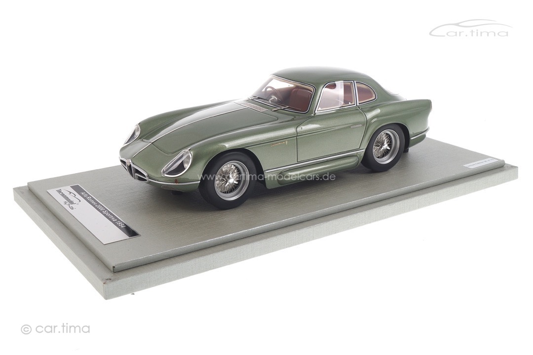 Alfa Romeo 2000 Sportiva Bertone grün met. Tecnomodel 1:18 TM18-140C Alfa Romeo 2000 Sportiva Bertone grün met. Tecnomodel 1:18 TM18-140C