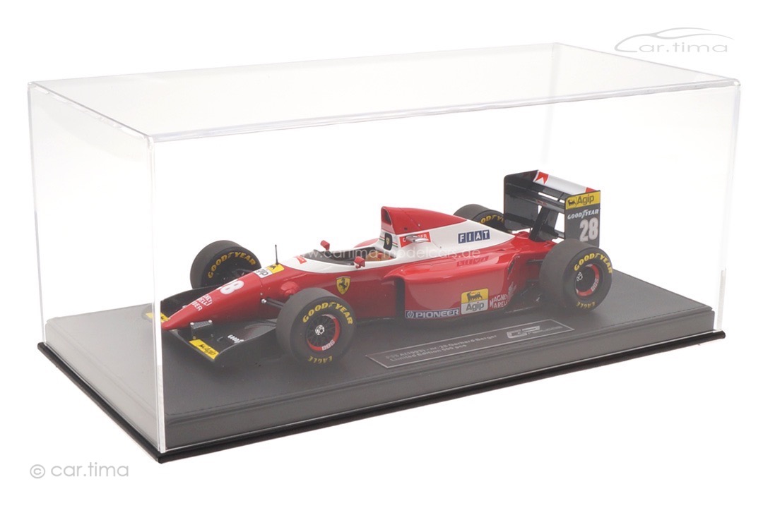 Ferrari F93A GP 1993 Gerhard Berger inkl. Vitrine GP Replicas 1:18 GP117B