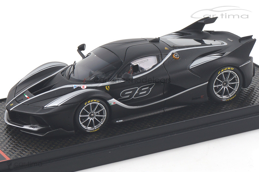Ferrari FXXK #98 schwarz matt BBR 1:43 BBRC186D Ferrari FXXK #98 schwarz matt BBR 1:43 BBRC186D