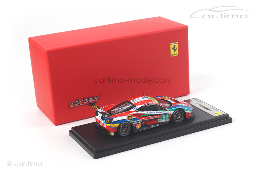 Ferrari 488 GTE 24h Le Mans 2016 Bruni/Calado/Guidi LookSmart 1:43 LSLM032