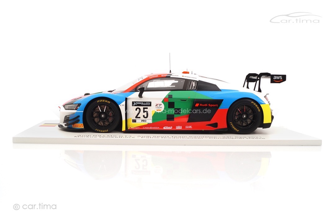 Audi R8 LMS GT3 24h Spa 2021 Winkelhock/Niederhauser/Haase Spark 1:18 FF011