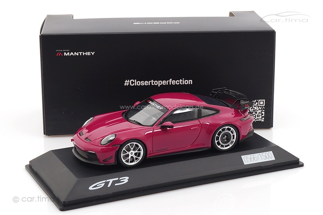 Porsche 911 (992) GT3 Manthey Kit Sternrubin Spark 1:43 WAP0203030TGT3