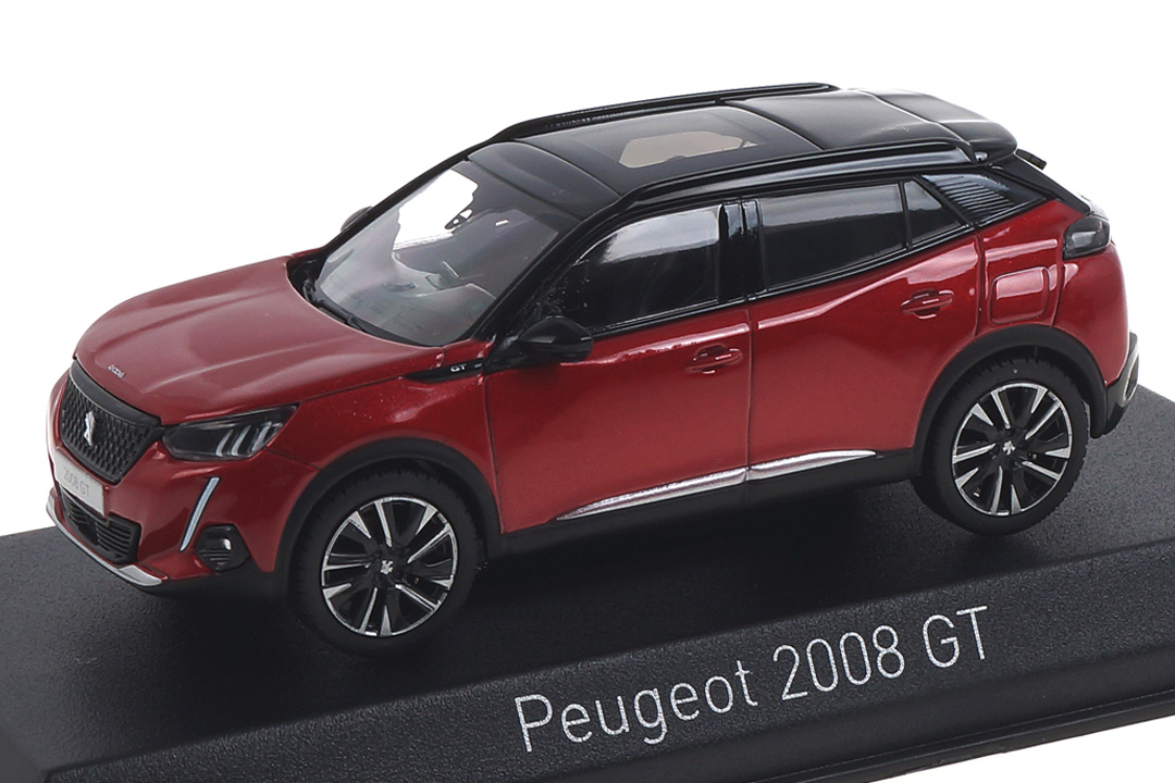 Peugeot 2008 GT 2020 Elixir Red Norev 1:43 472863 Peugeot 2008 GT 2020 Elixir Red Norev 1:43 472863