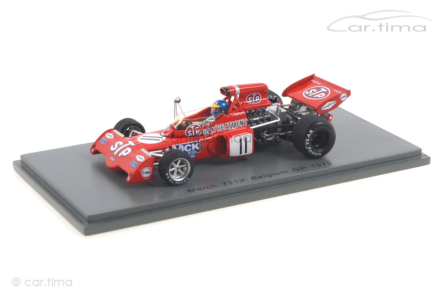 March 721X GP Belgien 1972 Ronnie Peterson Spark 1:43 S7164 March 721X GP Belgien 1972 Ronnie Peterson Spark 1:43 S7164