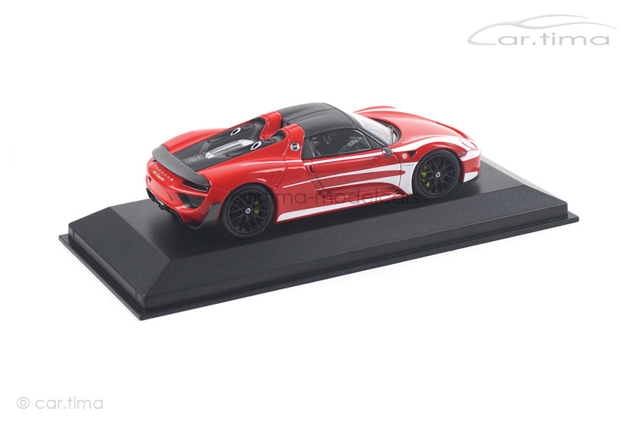 Porsche 918 Spyder Weissach Package Mark Webber Minichamps 1:43 410062135 Porsche 918 Spyder Weissach Package Mark Webber Minichamps 1:43 410062135