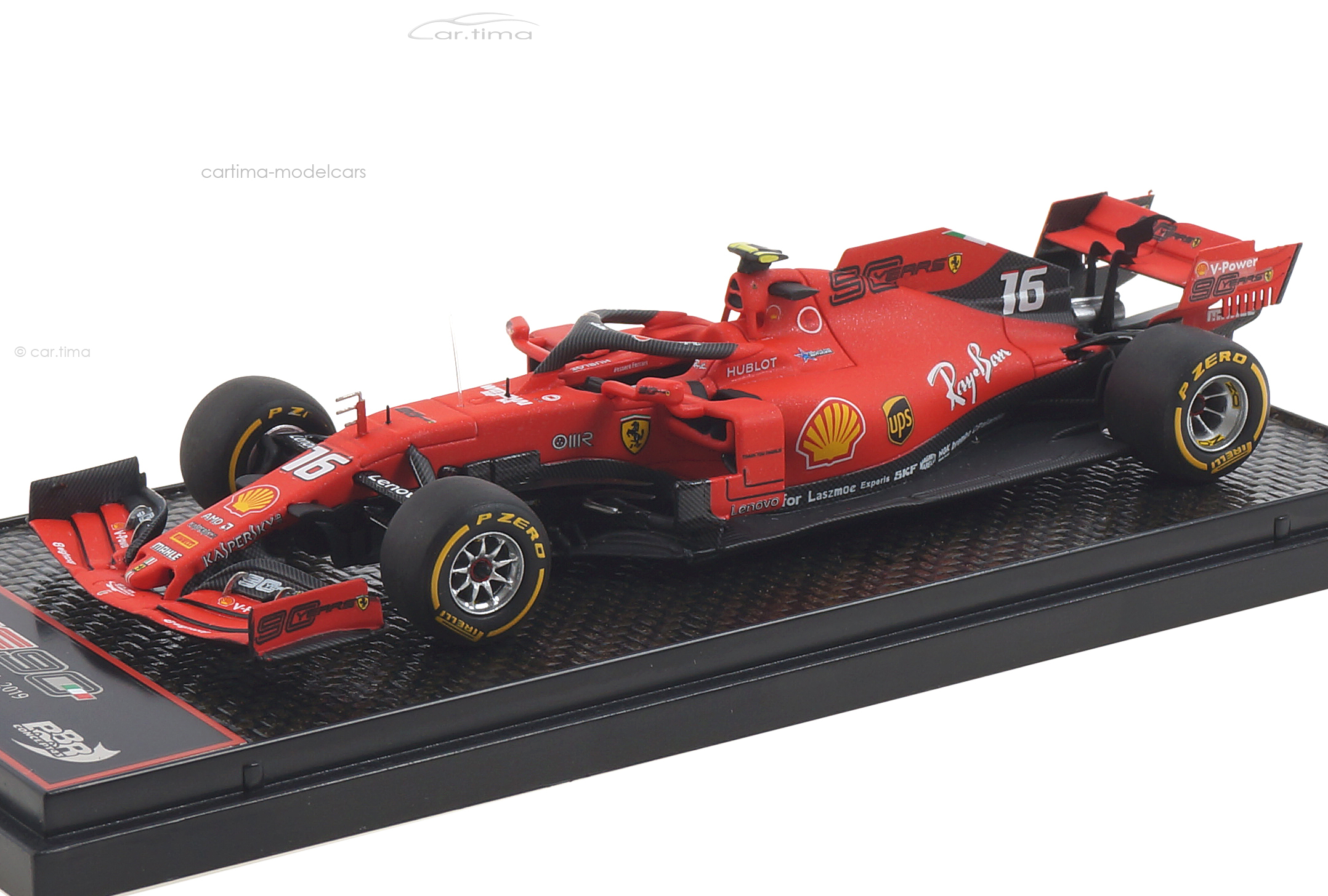 Ferrari SF90 Winner GP Spa 2019 Charles Leclerc BBR 1:43 BBRC231A Ferrari SF90 Winner GP Spa 2019 Charles Leclerc BBR 1:43 BBRC231A