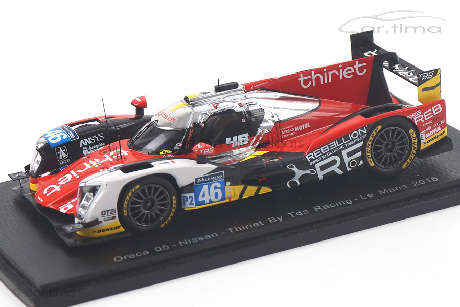 Oreca 05-Nissan 24h Le Mans 2016 Beche/Hirakawa/Thiriet Spark 1:43 S5127 Oreca 05-Nissan 24h Le Mans 2016 Beche/Hirakawa/Thiriet Spark 1:43 S5127