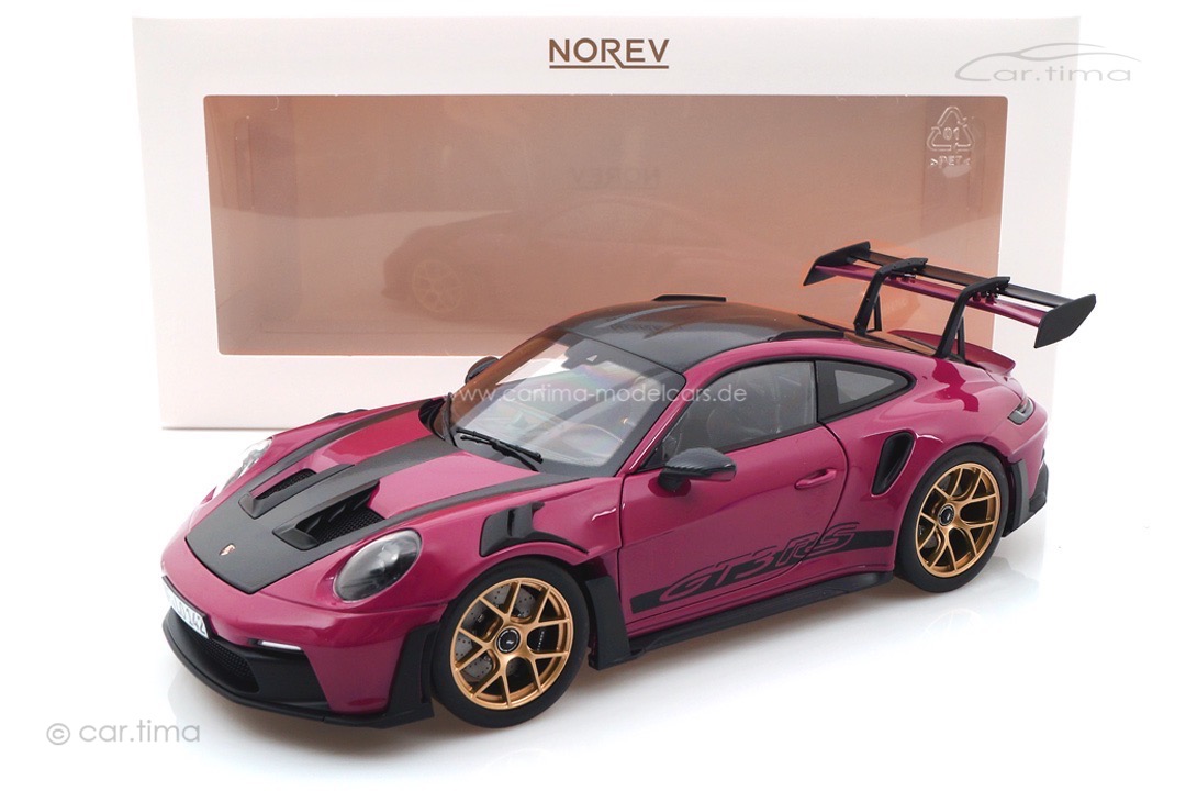 Porsche 911 (992) GT3 RS Weissach Package Sternrubin Norev 1:18 187370