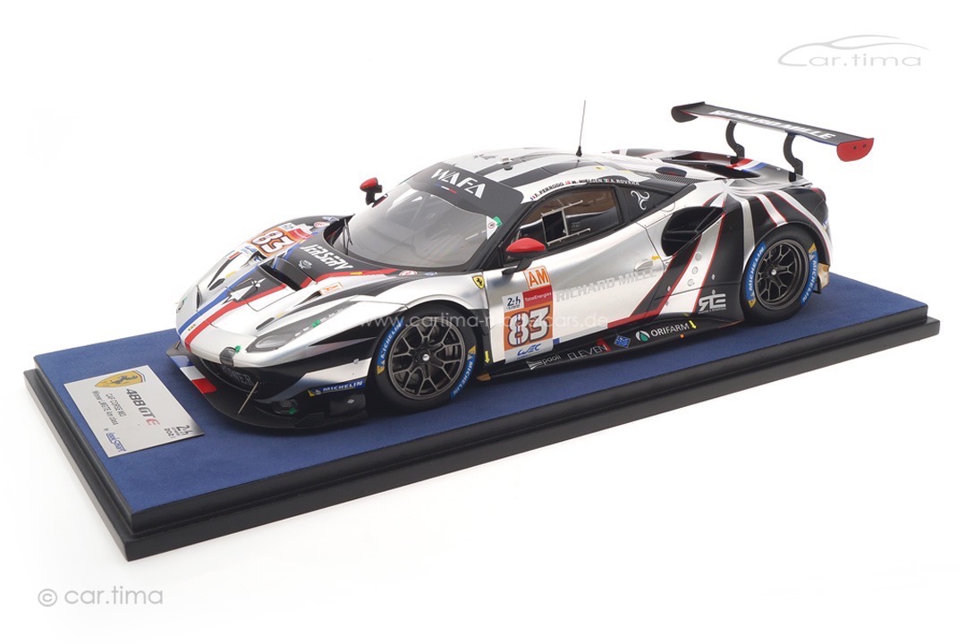Ferrari 488 GTE Evo Winner LMGTE Am 24h Le Mans 2021 Perrodo/Nielsen/Rovera LookSmart 1:18 LS18LM030