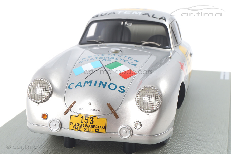 Porsche 356 SL Carrera Panamericana 1953 Alfonso/Contreras Tecnomodel 1:18 TM18-95C Porsche 356 SL Carrera Panamericana 1953 Alfonso/Contreras Tecnomodel 1:18 TM18-95C