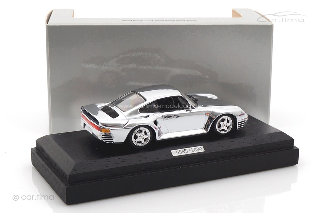 Porsche 959 Chrom Edition Minichamps 1:43 WAP02060316
