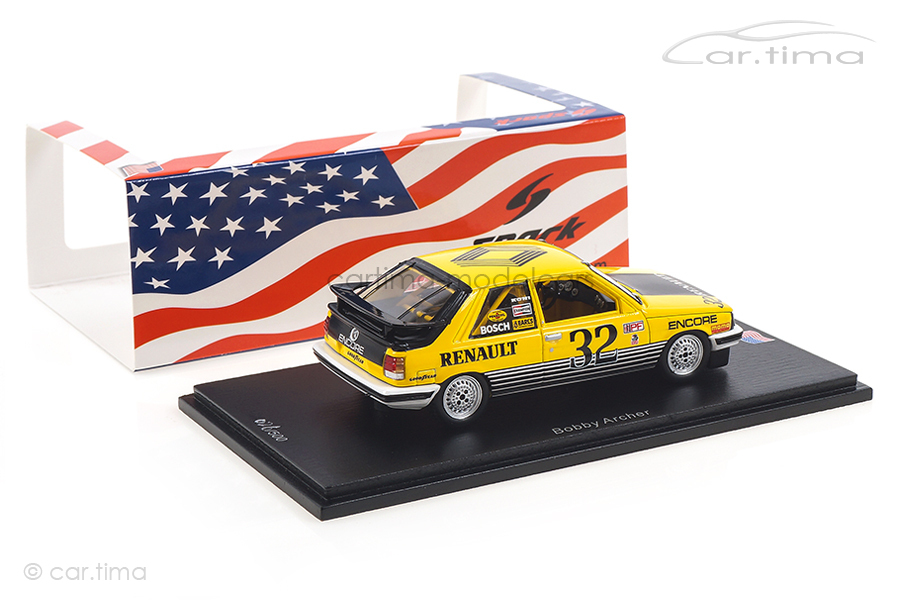 Renault Encore Sears Point 1984 Bobby Archer Spark 1:43 US061 Renault Encore Sears Point 1984 Bobby Archer Spark 1:43 US061