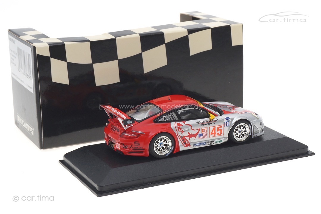 Porsche 911 (997) GT3 RSR Sebring 2007 van Overbeek/Lieb/Bergmeister Minichamps 1:43 400076445