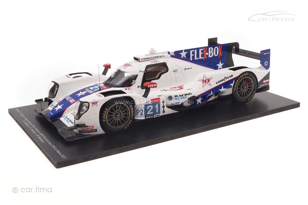 Oreca 07-Gibson Winner LMP2 Pro Am Class 24h Le Mans 2021 Hedman/Hanley/Montoya Spark 1:18 Oreca 07-Gibson Winner LMP2 Pro Am Class 24h Le Mans 2021 Hedman/Hanley/Montoya Spark 1:18