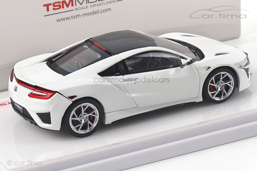 Honda NSX 2017 (RHD) 130R White TSM 1:43 TSM164388 Honda NSX 2017 (RHD) 130R White TSM 1:43 TSM164388