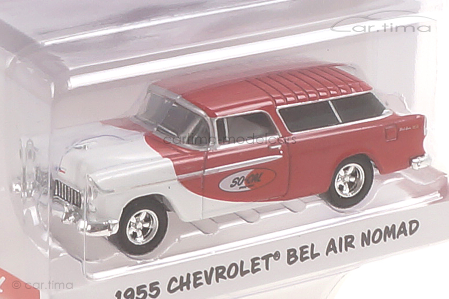 Chevrolet Bel air Nomad 1955 rot/weiß ACME 1:64 GL-51340 Chevrolet Bel air Nomad 1955 rot/weiß ACME 1:64 GL-51340