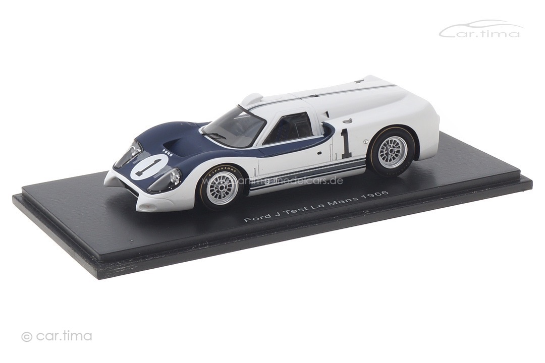 Ford J Test Le Mans 1966 Bruce McLaren Spark 1:43 S8084 Ford J Test Le Mans 1966 Bruce McLaren Spark 1:43 S8084