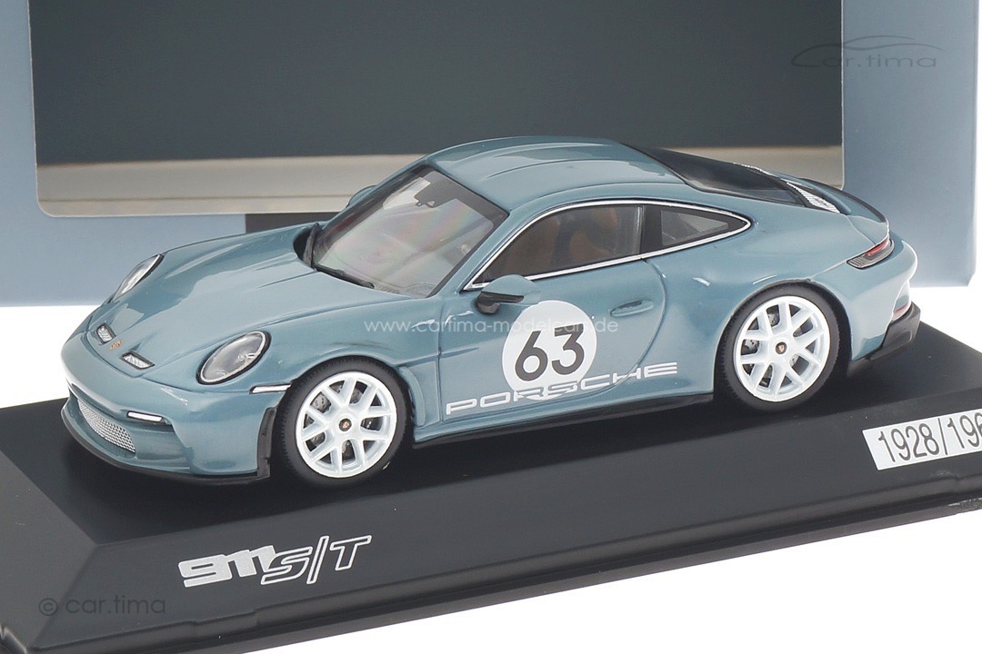 Porsche 911 (992) S/T Shoreblue met. Spark 1:43 WAP0203120R0ST Porsche 911 (992) S/T Shoreblue met. Spark 1:43 WAP0203120R0ST