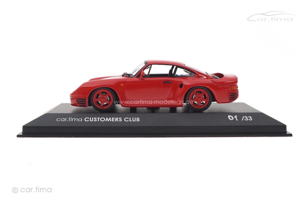 Porsche 959 car.tima CUSTOMERS CLUB Originalsignatur Dieter Röscheisen car.tima CUSTOMIZED 1:43 Porsche 959 car.tima CUSTOMERS CLUB Originalsignatur Dieter Röscheisen car.tima CUSTOMIZED 1:43