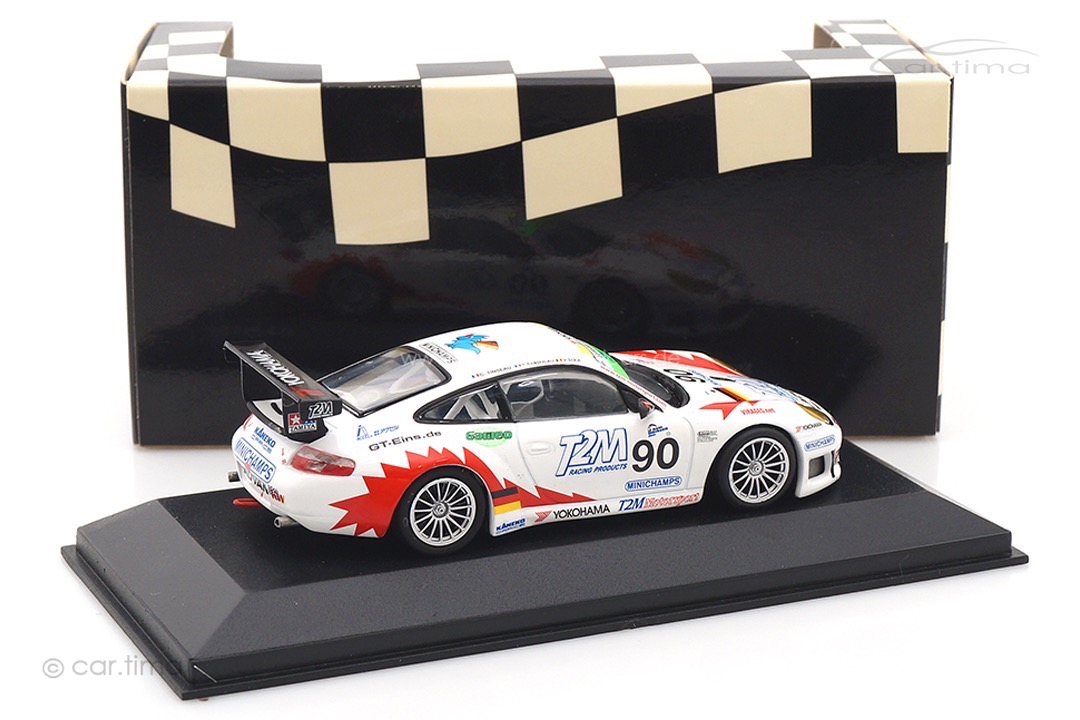 Porsche 911 (996) GT3 RS 1000 km Spa 2004 Ickx/Rabineau/Tinseau Minichamps 1:43 400046980