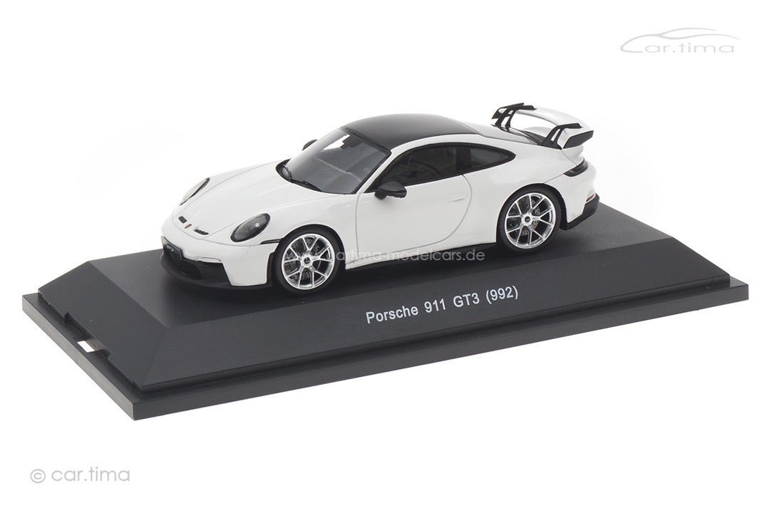 Porsche 911 (992) GT3 weiß Schuco 1:43 450919100 Porsche 911 (992) GT3 weiß Schuco 1:43 450919100