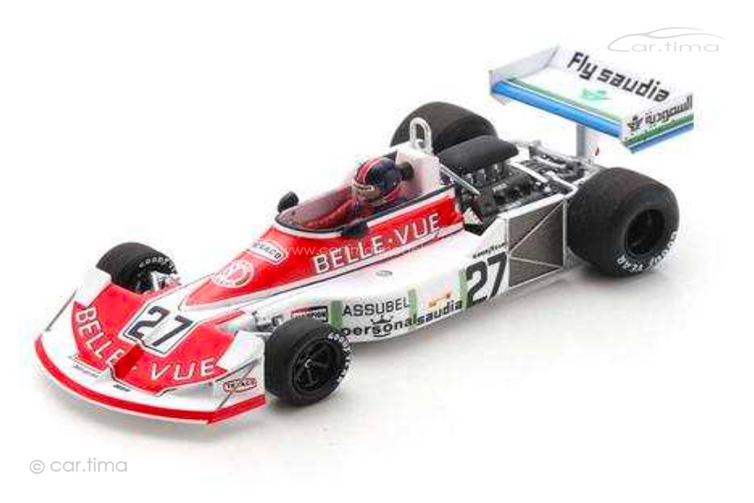 March 761 GP Belgien 1977 Patrick Nève Spark 1:43 S7274