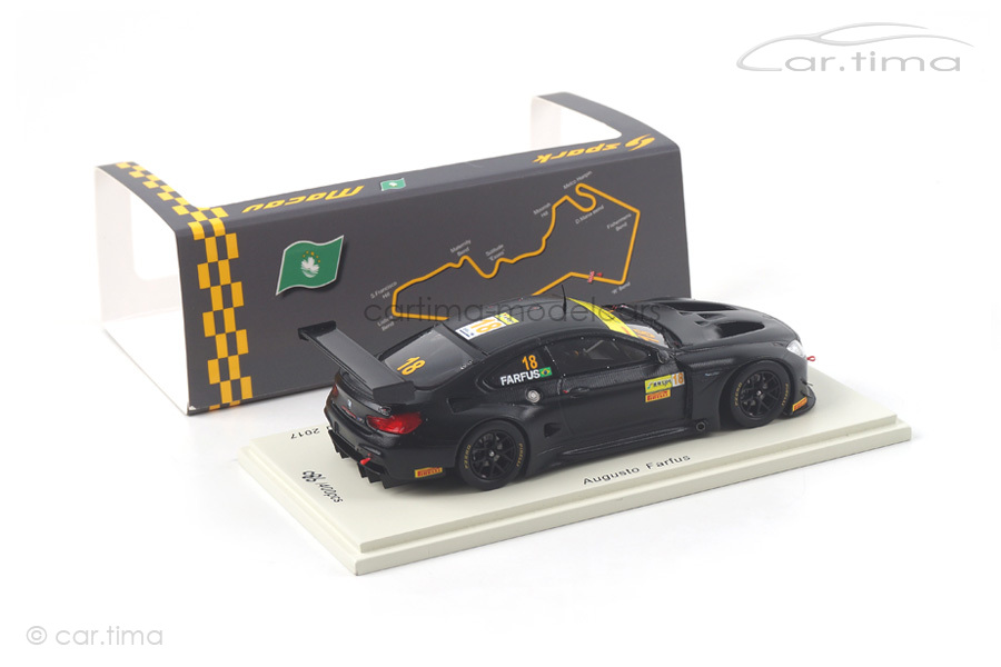BMW M6 GT3 Macau 2017 Augusto Farfus Spark 1:43 SA140 BMW M6 GT3 Macau 2017 Augusto Farfus Spark 1:43 SA140