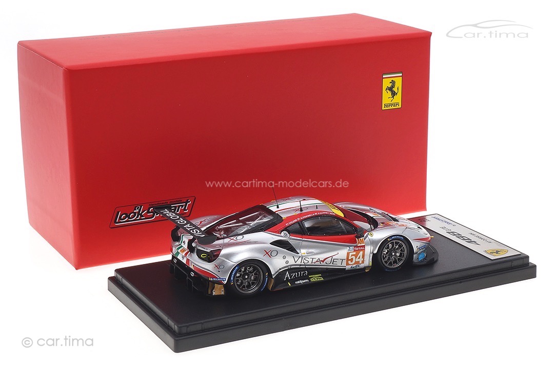 Ferrari 488 GTE Evo 24h Le Mans 2020 Castellacci/Fisichella/Flohr Looksmart 1:43 LSLM110 Ferrari 488 GTE Evo 24h Le Mans 2020 Castellacci/Fisichella/Flohr Looksmart 1:43 LSLM110