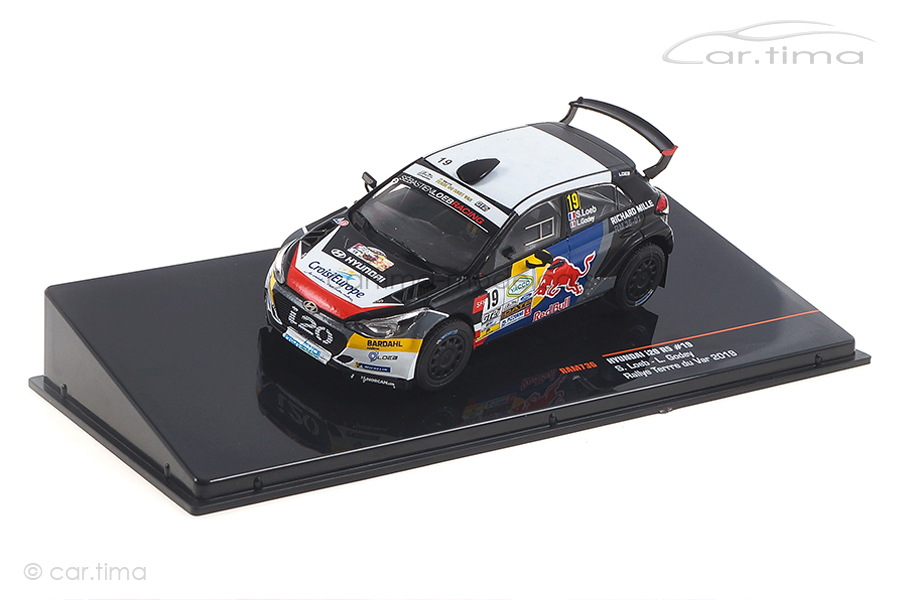 Hyundai i20 R5 Rallye Terre du Haut-Var 2019 Loeb/Godey IXO 1:43 RAM736 Hyundai i20 R5 Rallye Terre du Haut-Var 2019 Loeb/Godey IXO 1:43 RAM736