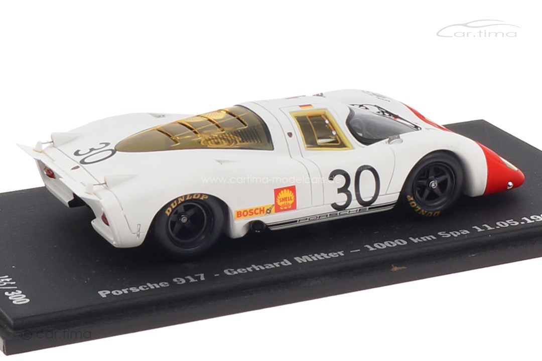 Porsche 917 Spa 1969 Gerhard Mitter PMG Jahresmodell 2015 Spark 1:43 SAM255 Porsche 917 Spa 1969 Gerhard Mitter PMG Jahresmodell 2015 Spark 1:43 SAM255