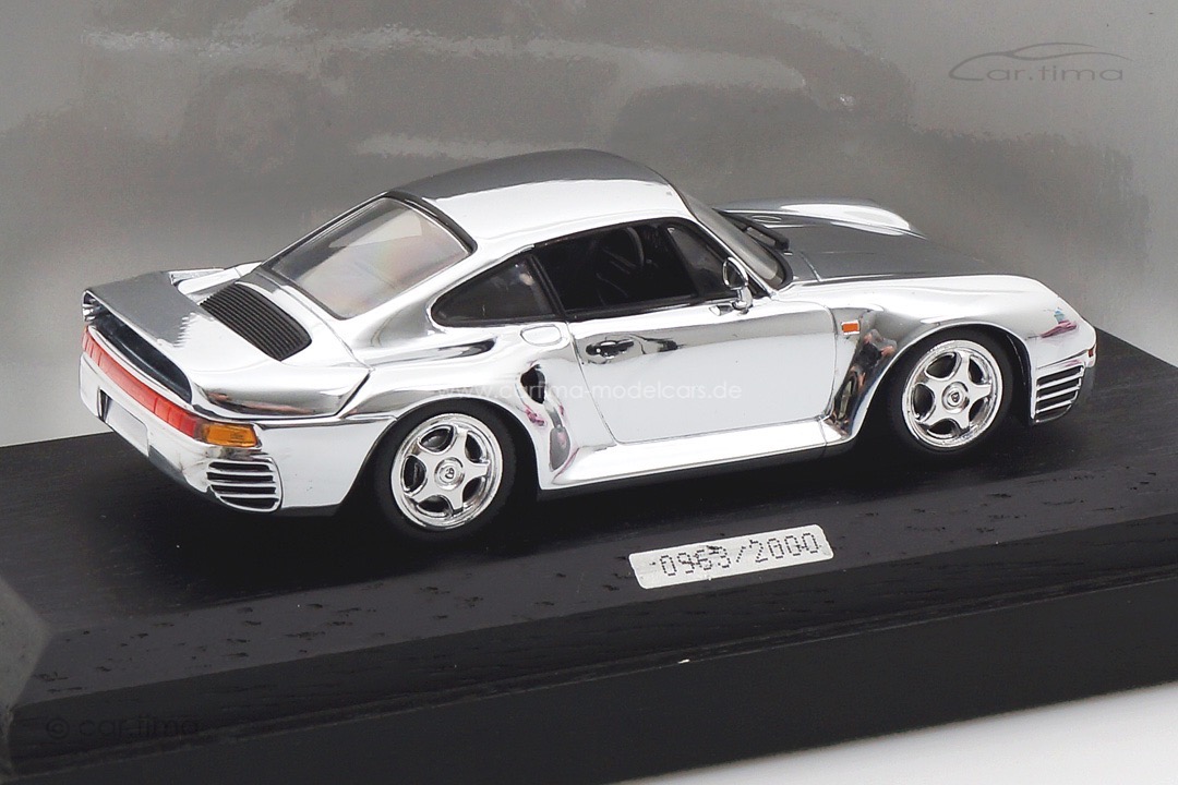Porsche 959 Chrom Edition Minichamps 1:43 WAP02060316