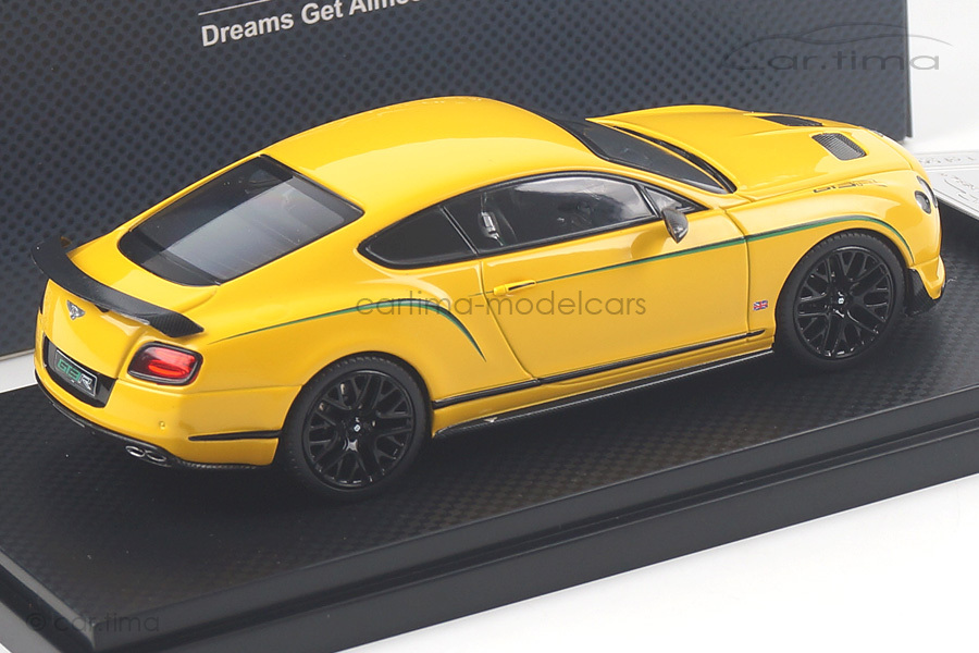 Bentley GT3-R Monaco yellow Exclusive China Almost Real 1:43 430404 Bentley GT3-R Monaco yellow Exclusive China Almost Real 1:43 430404