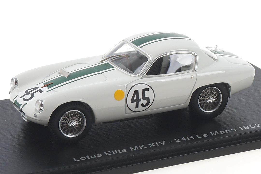 Lotus Elite MK XIV 24h Le Mans 1962 Hunt/Wyllie Spark 1:43 S8211 Lotus Elite MK XIV 24h Le Mans 1962 Hunt/Wyllie Spark 1:43 S8211