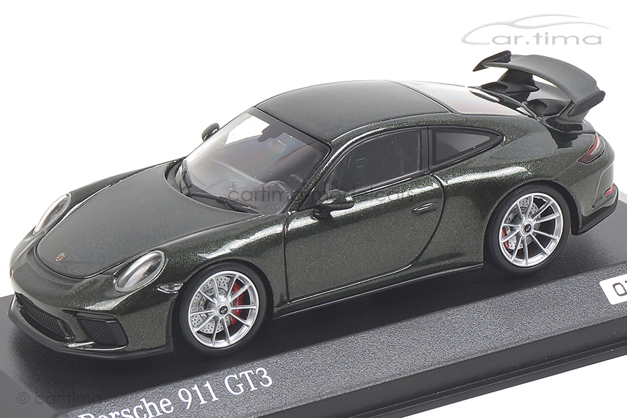 Porsche 911 (991 II) GT3 PTS Oakgrün Minichamps 1:43 CA04318011