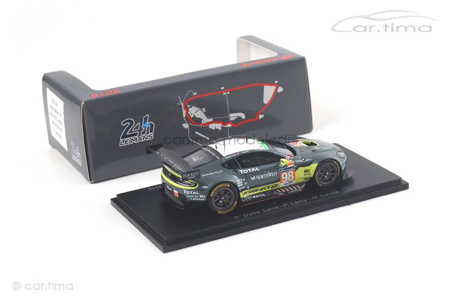 Aston Martin Vantage V8 24h Le Mans 2016 Lamy/Lauda/Dalla Lana Spark 1:43 S5144