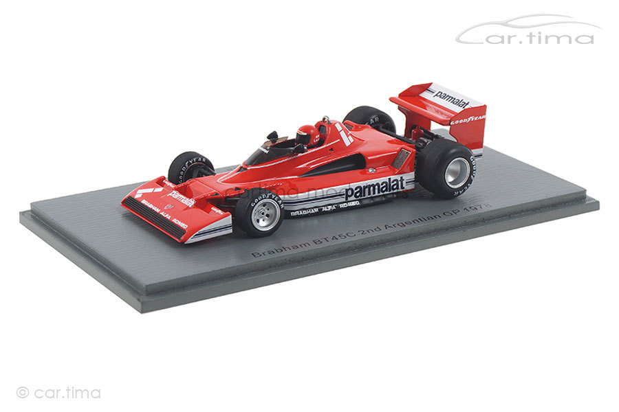 Brabham BT45C GP Argentinien 1978 Niki Lauda Spark 1:43 S7111 Brabham BT45C GP Argentinien 1978 Niki Lauda Spark 1:43 S7111