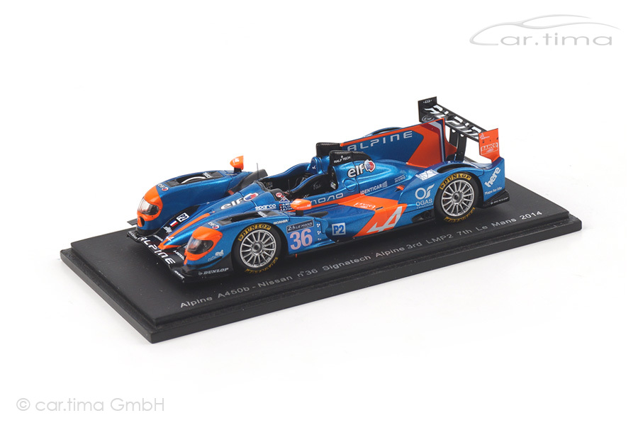 Alpine A450b-Nissan 24h Le Mans 2014 Chatin/Panciatici/Webb Spark 1:43 S4217