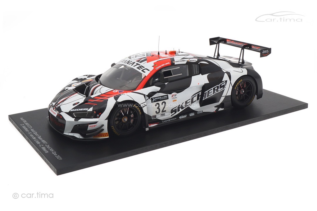 Audi R8 LMS GT3 24h Spa 2021 Vanthoor/van der Linde/Weerts Spark 1:18 18SB031 Audi R8 LMS GT3 24h Spa 2021 Vanthoor/van der Linde/Weerts Spark 1:18 18SB031