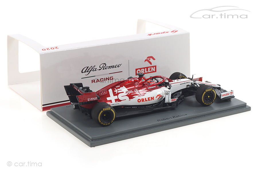 Alfa Romeo Racing Orlen C39 Pre-Test Formula One 2020 Robert Kubica Spark 1:43 S6454 Alfa Romeo Racing Orlen C39 Pre-Test Formula One 2020 Robert Kubica Spark 1:43 S6454