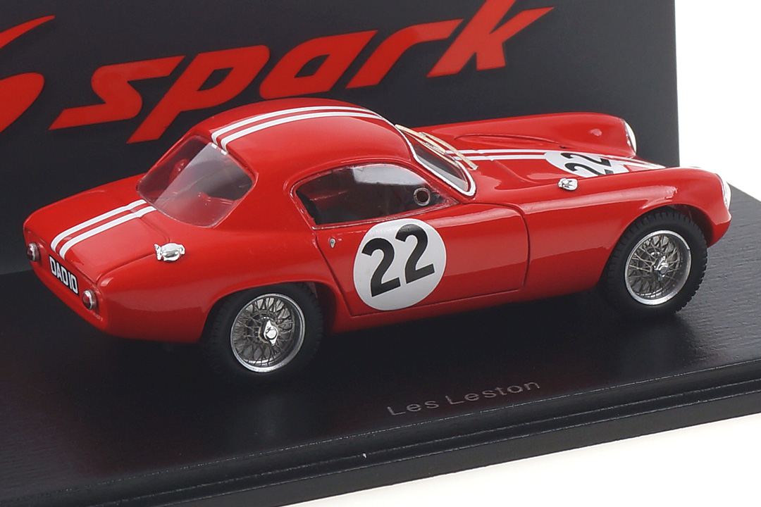 Lotus Elite Goodwood 1962 Les Leston Spark 1:43 S8216 Lotus Elite Goodwood 1962 Les Leston Spark 1:43 S8216