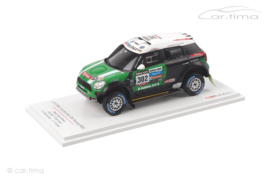 Mini Countryman All4 Racing Winner Rally Dakar 2013 Peterhansel/Cottret TSM 1:43 TSM144345 Mini Countryman All4 Racing Winner Rally Dakar 2013 Peterhansel/Cottret TSM 1:43 TSM144345