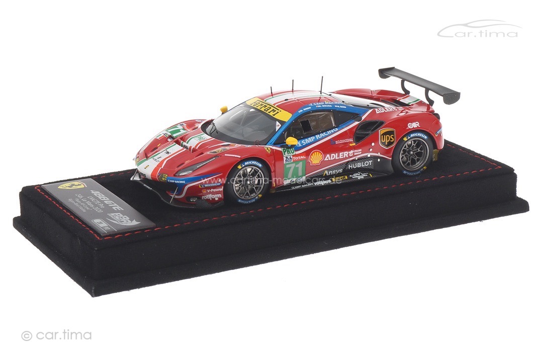 Ferrari 488 GTE Evo 24h Le Mans 2020 Bird/Molina/Rigon BBR 1:43 BBRC253