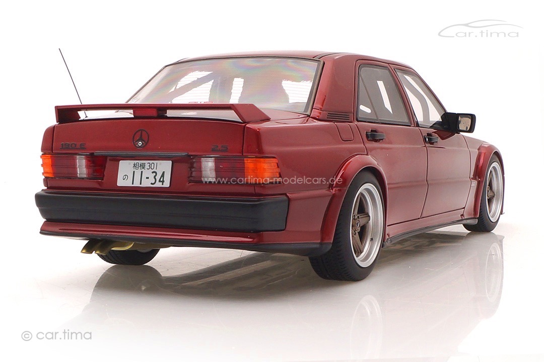 Mercedes 190E 2.5-16 W201 RAUH-Welt Republik Almandinrot Otto 1:18 OT1083 Mercedes 190E 2.5-16 W201 RAUH-Welt Republik Almandinrot Otto 1:18 OT1083