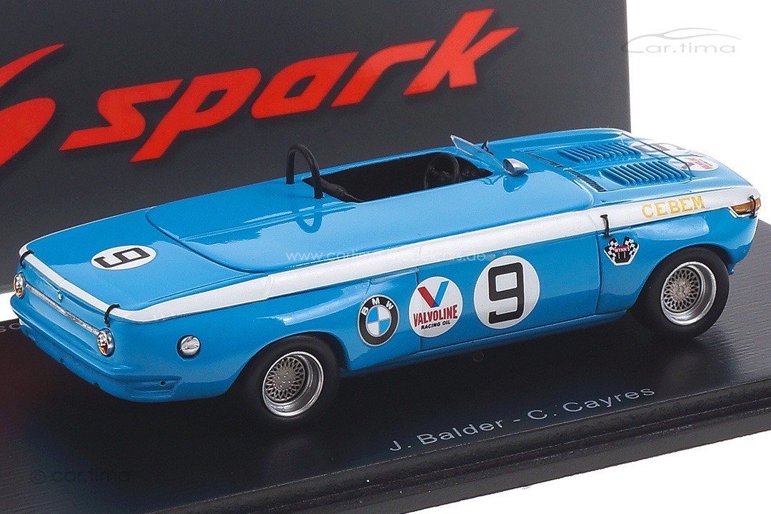 BMW 2002 Esquife Vodoar Winner Interlagos 1970 Balder/Cayres Spark 1:43 S2813 BMW 2002 Esquife Vodoar Winner Interlagos 1970 Balder/Cayres Spark 1:43 S2813