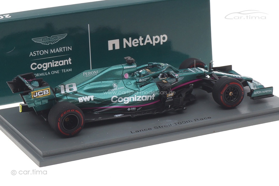 Aston Martin AMR21 GP Abu Dhabi 2021 Lance Stroll Spark 1:43 S7859 Aston Martin AMR21 GP Abu Dhabi 2021 Lance Stroll Spark 1:43 S7859