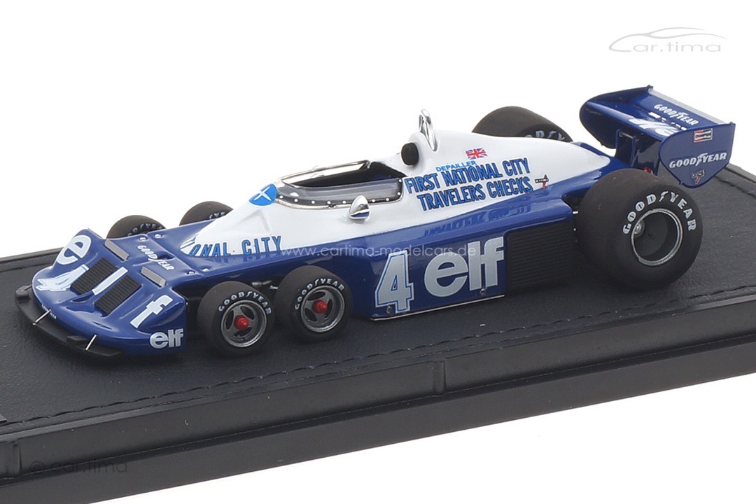 Tyrrell P34 GP 1977 Patrick Depailler GP Replicas 1:43 GP43-18B Tyrrell P34 GP 1977 Patrick Depailler GP Replicas 1:43 GP43-18B